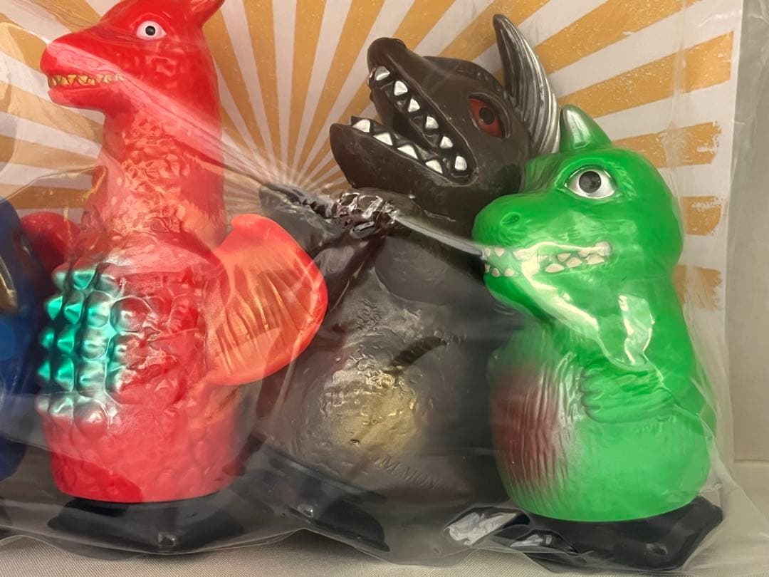 メテオライト　ゼンマイ怪獣セット1期