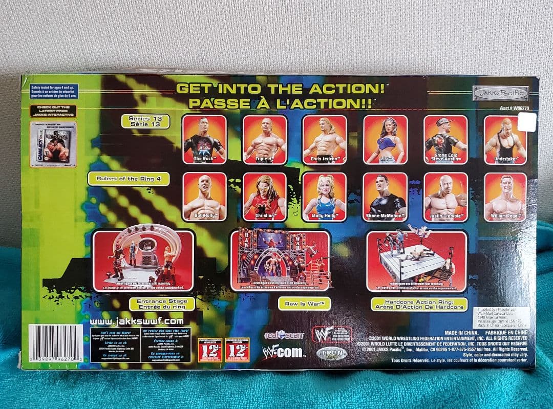 WWF WWE ハイフライヤー プロレス アメリカ 選手 フィギュア 3体セット