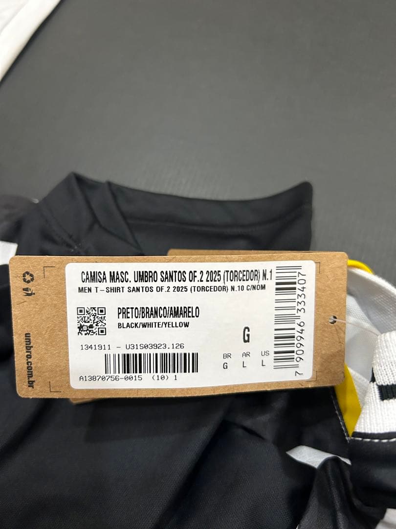 【正規品】【公式輸入品】ネイマール ユニフォーム　サントス　2025 　サッカー