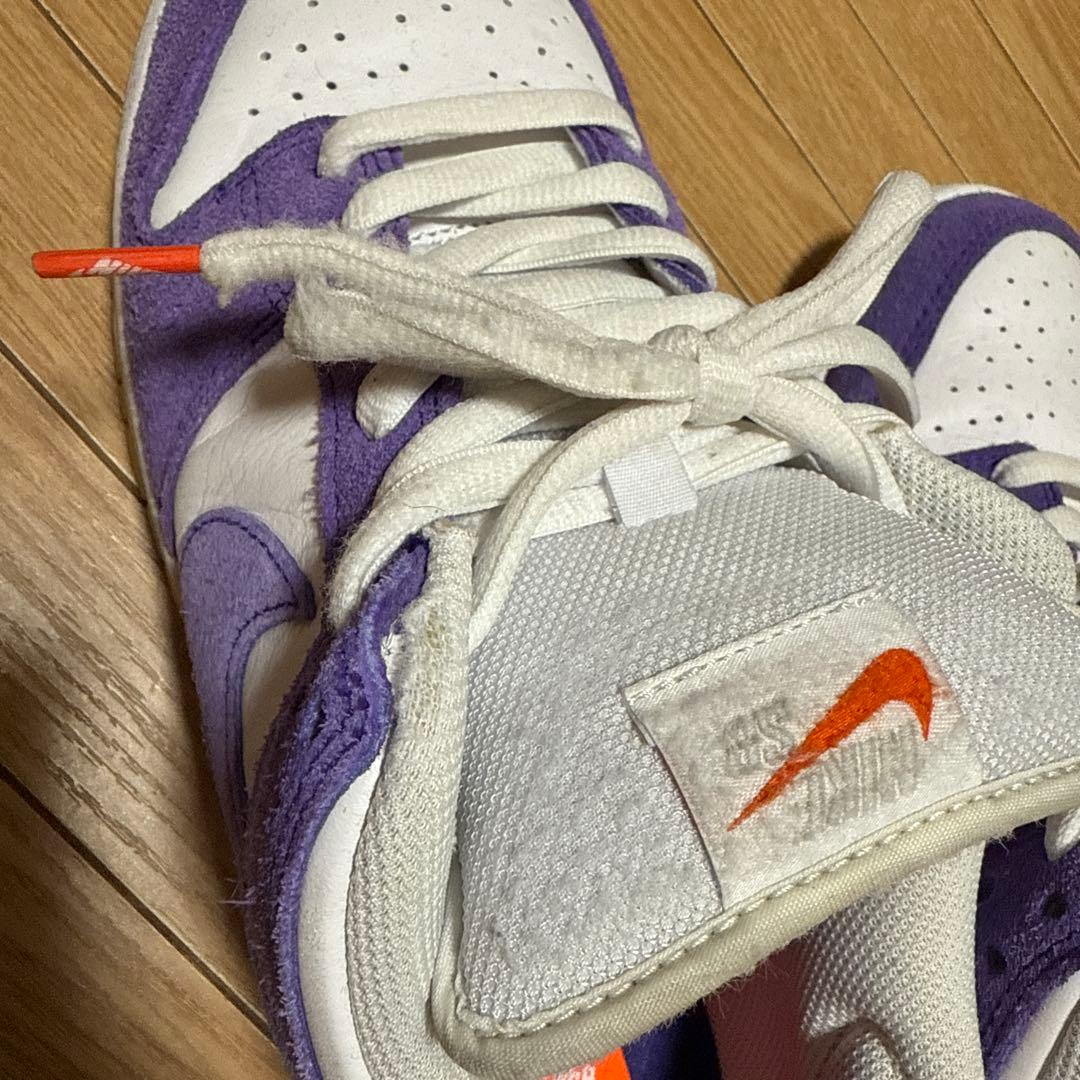 Nike Dunk Low パープル/ホワイト 28cm