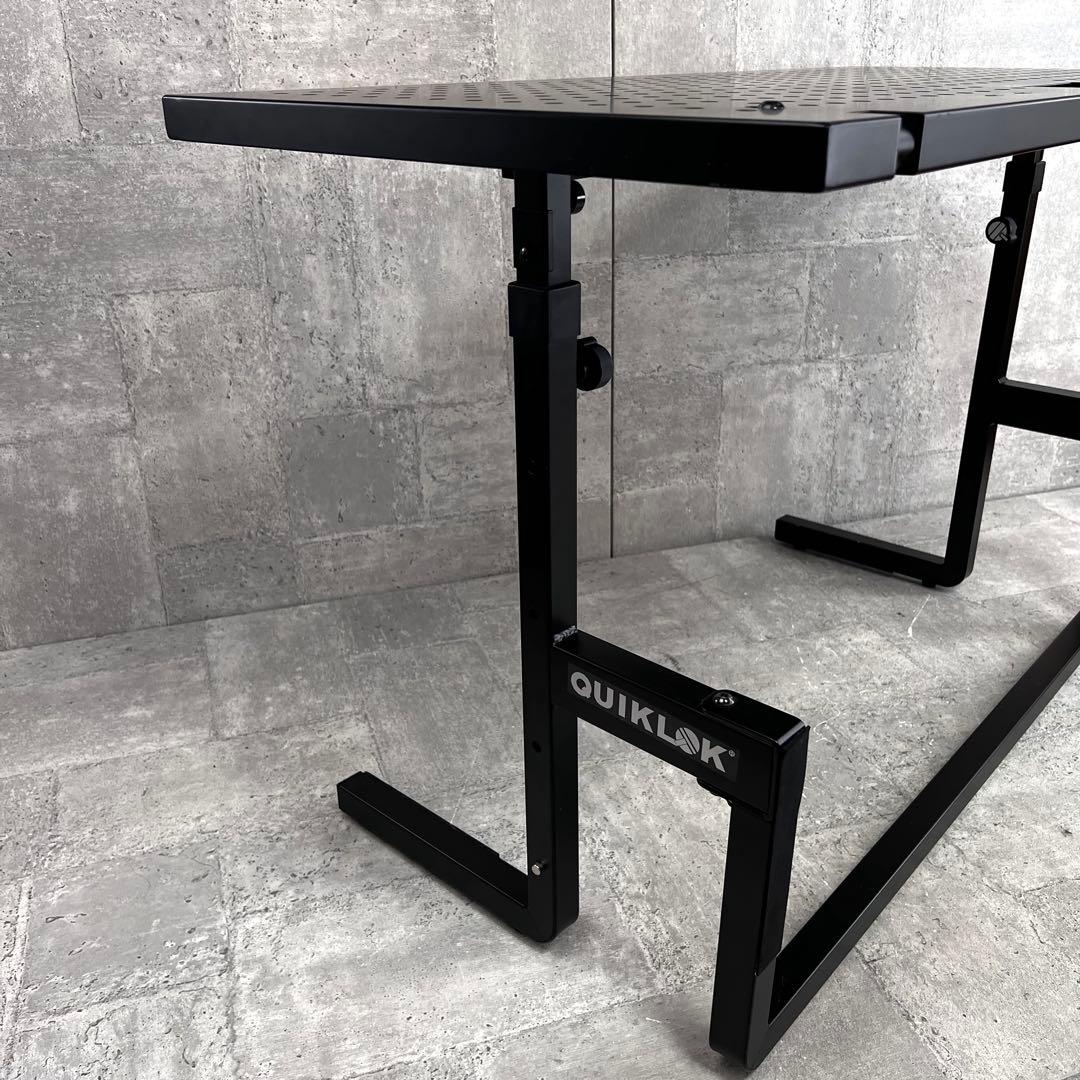 QUIK-LOK DJ233 折りたたみ式 DJスタンド　ブラック