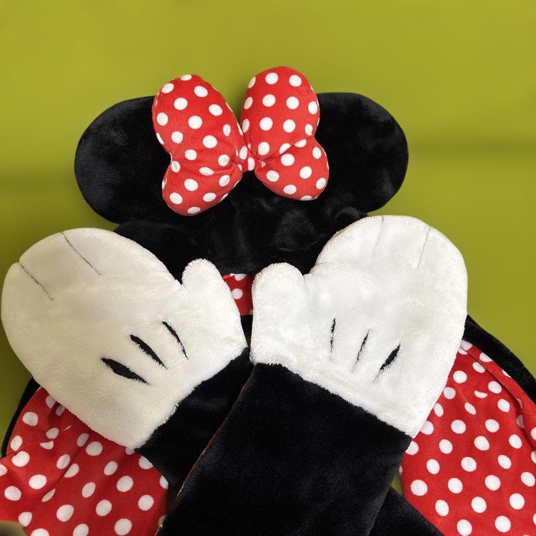 Disney マフラーファンキャップ　ミニーマウス