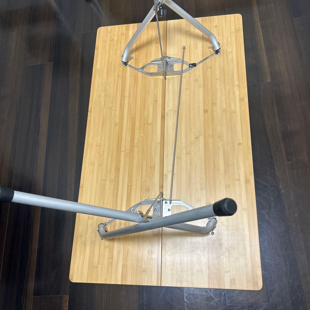 スノーピーク　ワンアクションテーブルロング竹