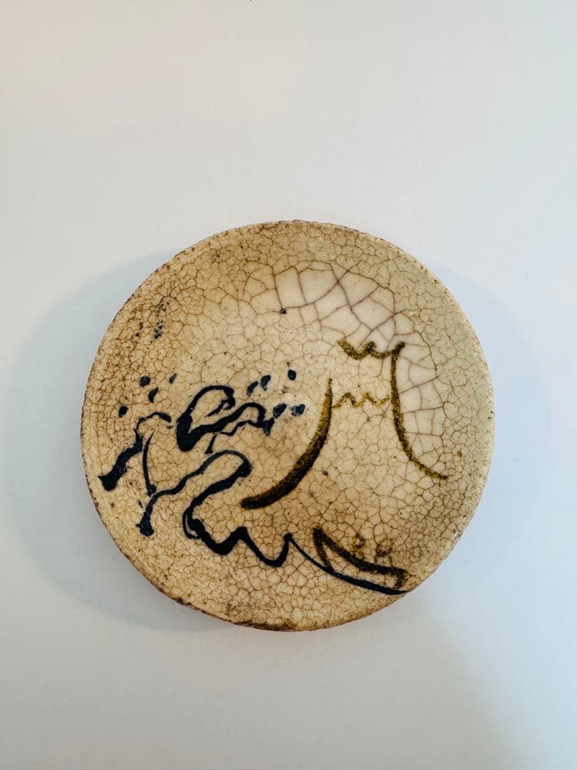 骨董　豆皿　狸・兎・千鳥・富士