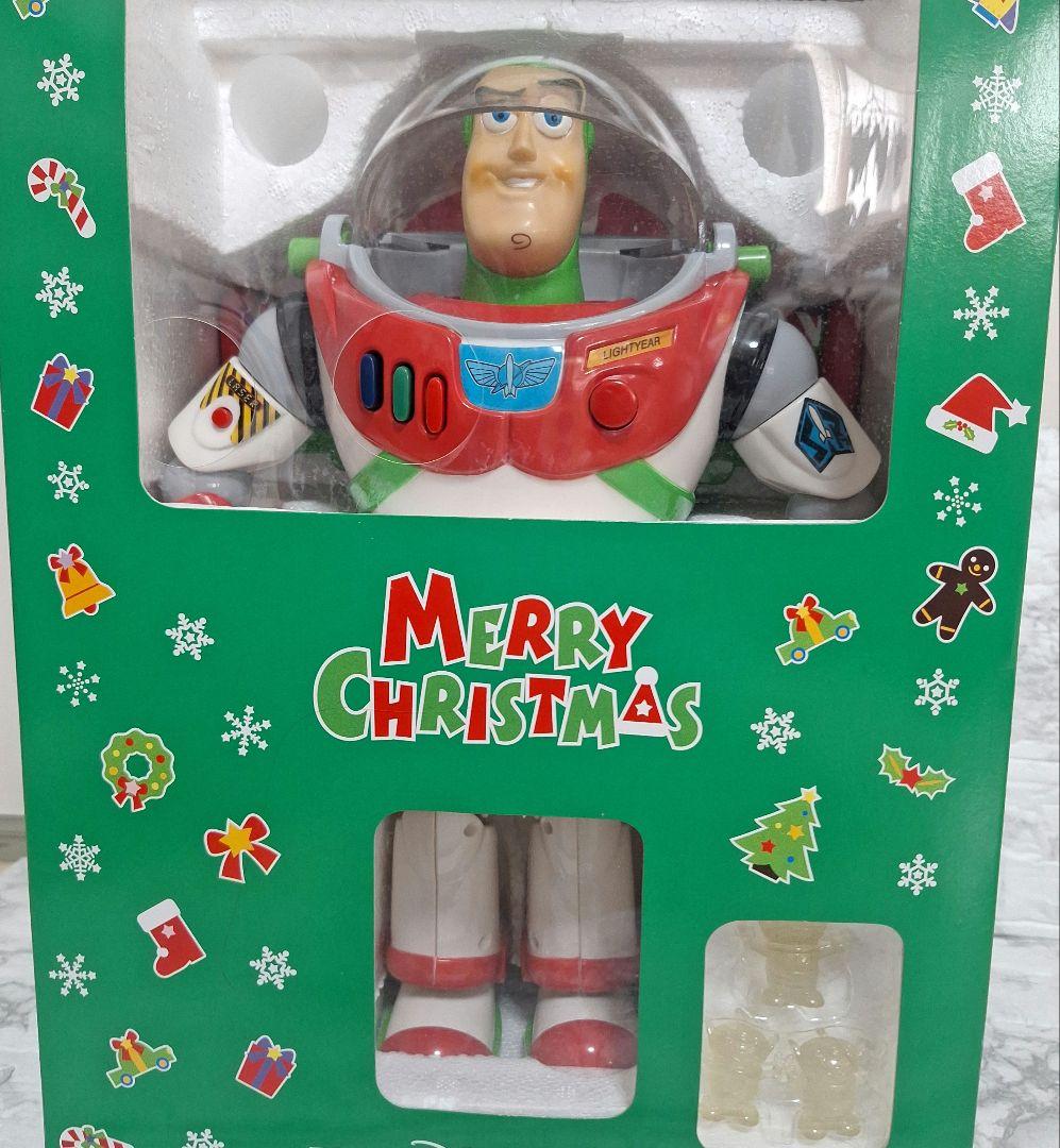 激レア　トイ・ストーリー　バズ　メリークリスマス　トーキングフィギア　クリスマス