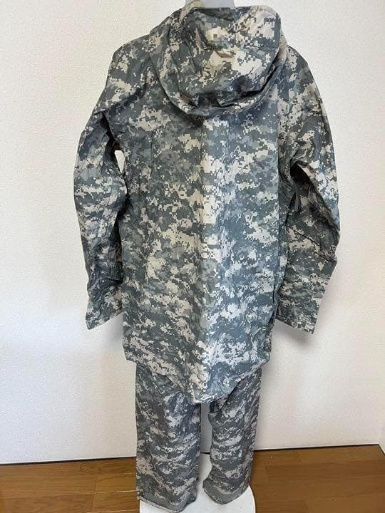 米軍 実物 レインパーカー ACU 上下