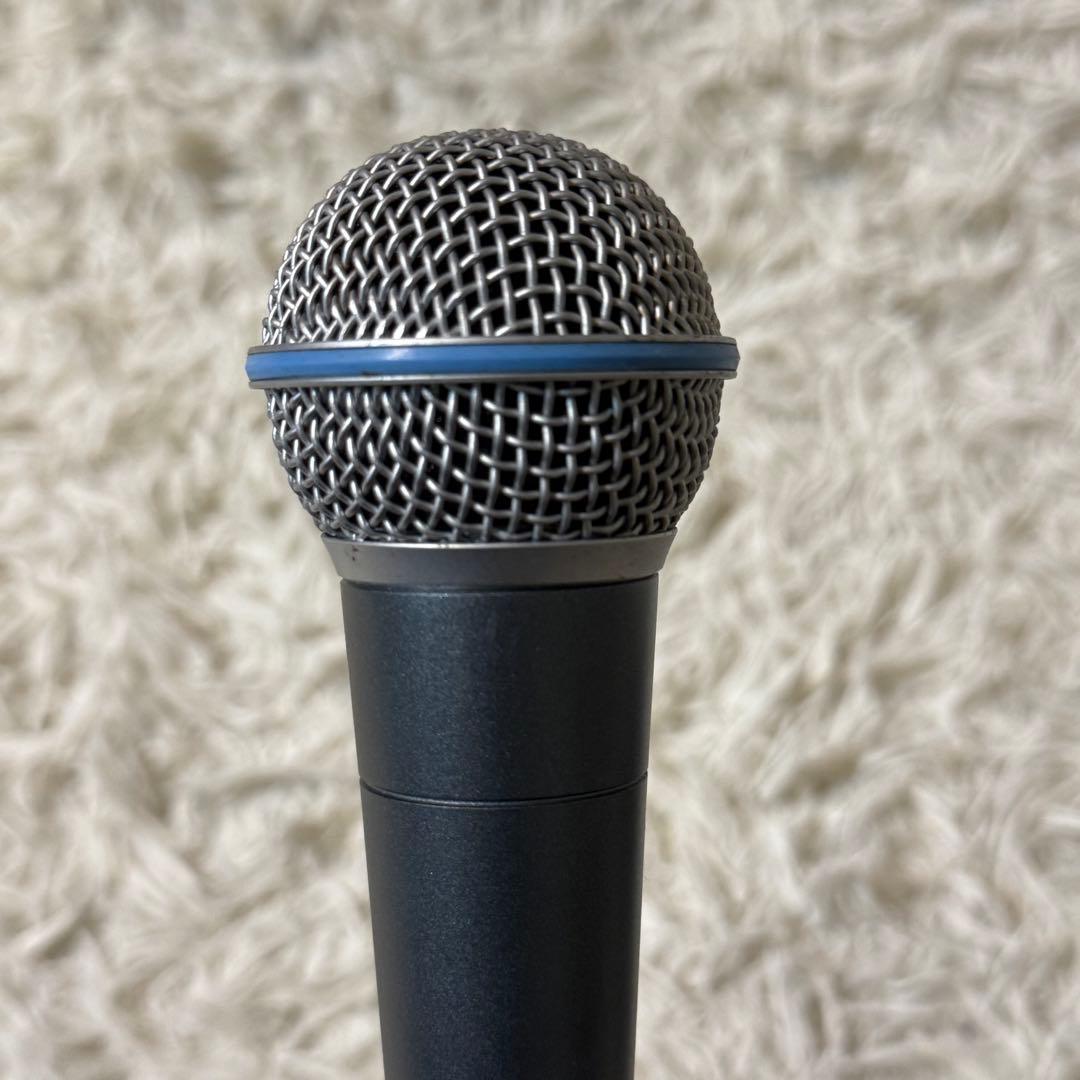 SHURE BETA58A ダイナミックマイク　マイクポーチ、ケーブル　付属