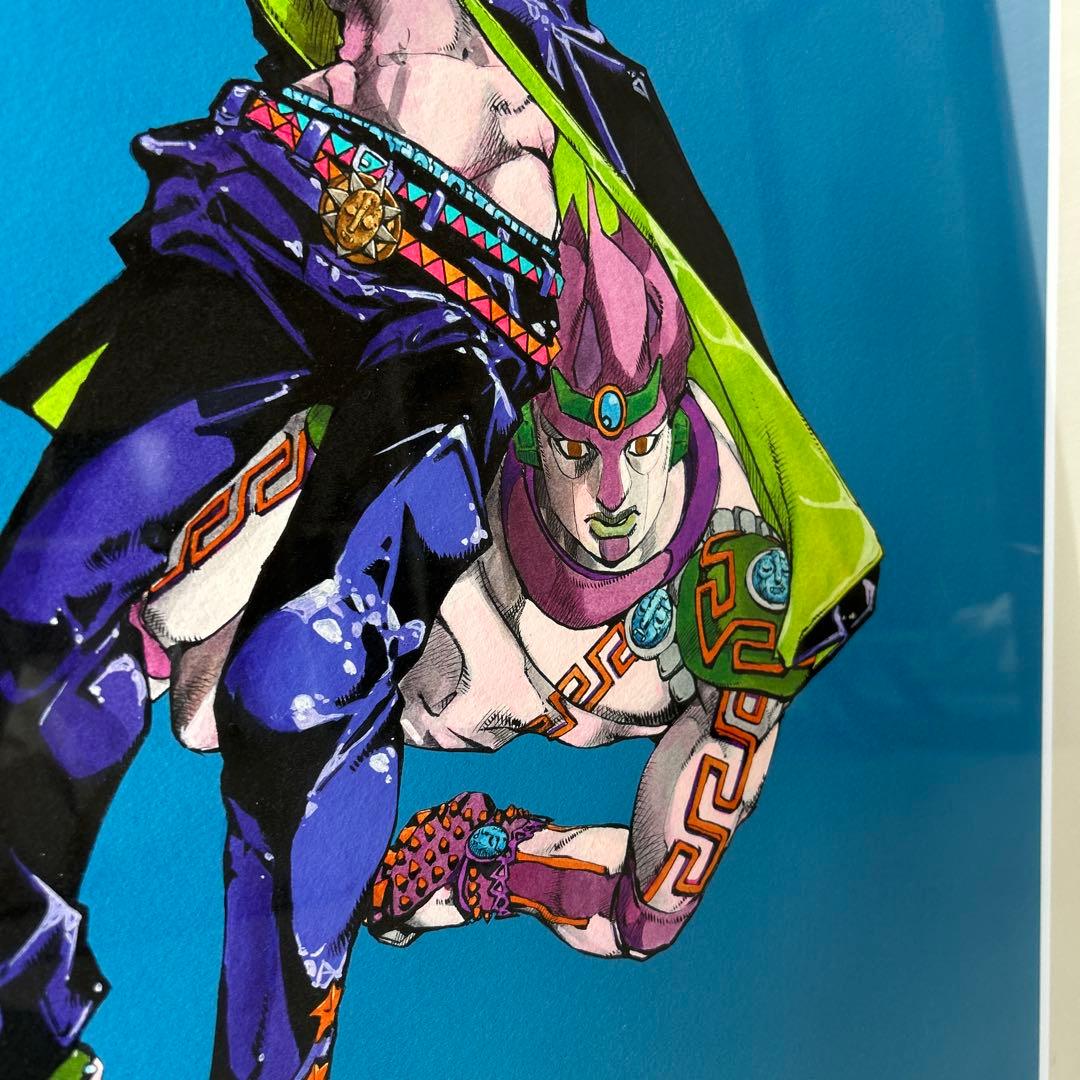 2018年　荒木飛呂彦原画展 東京　高級複製原画 空条承太郎