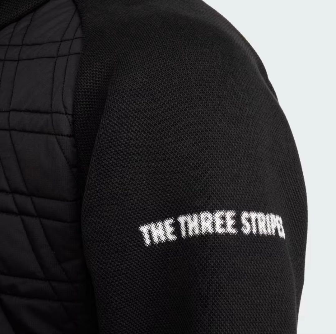 【アディダスゴルフ】ファブリックミックスフルジップジャケット