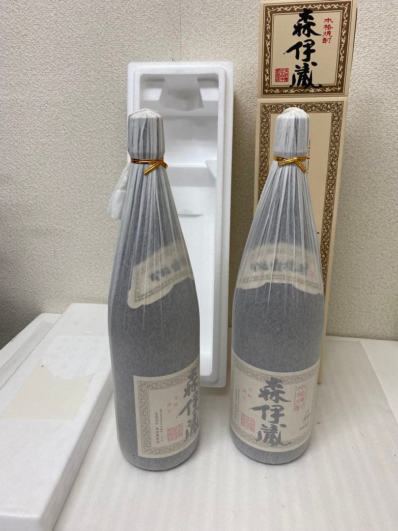 3-2329 かめ壺焼酎　森伊蔵1,800ml 2本