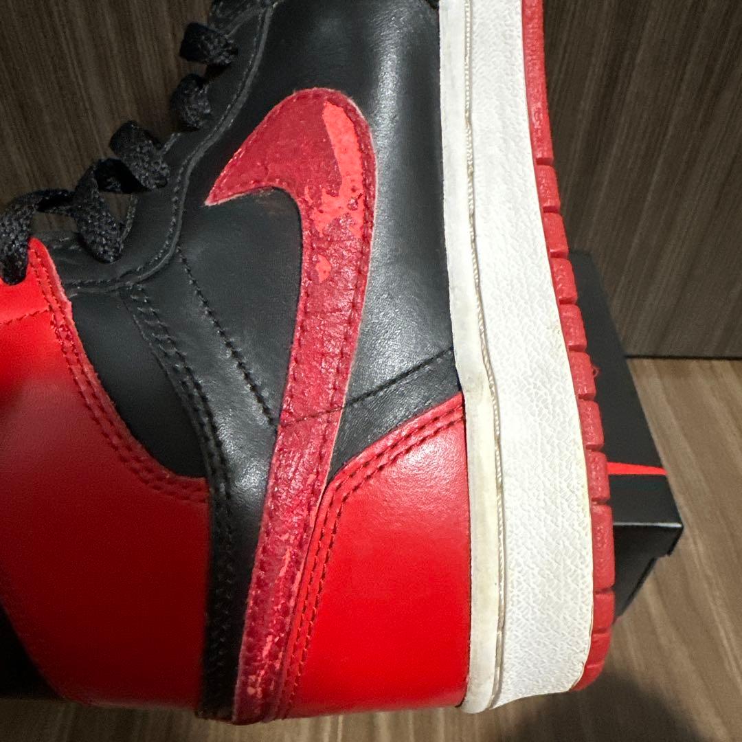 AIR JORDAN1 HI OG BRED 2001 復刻　27.0