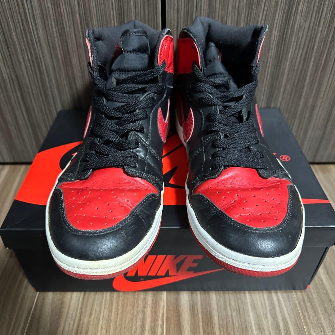AIR JORDAN1 HI OG BRED 2001 復刻　27.0