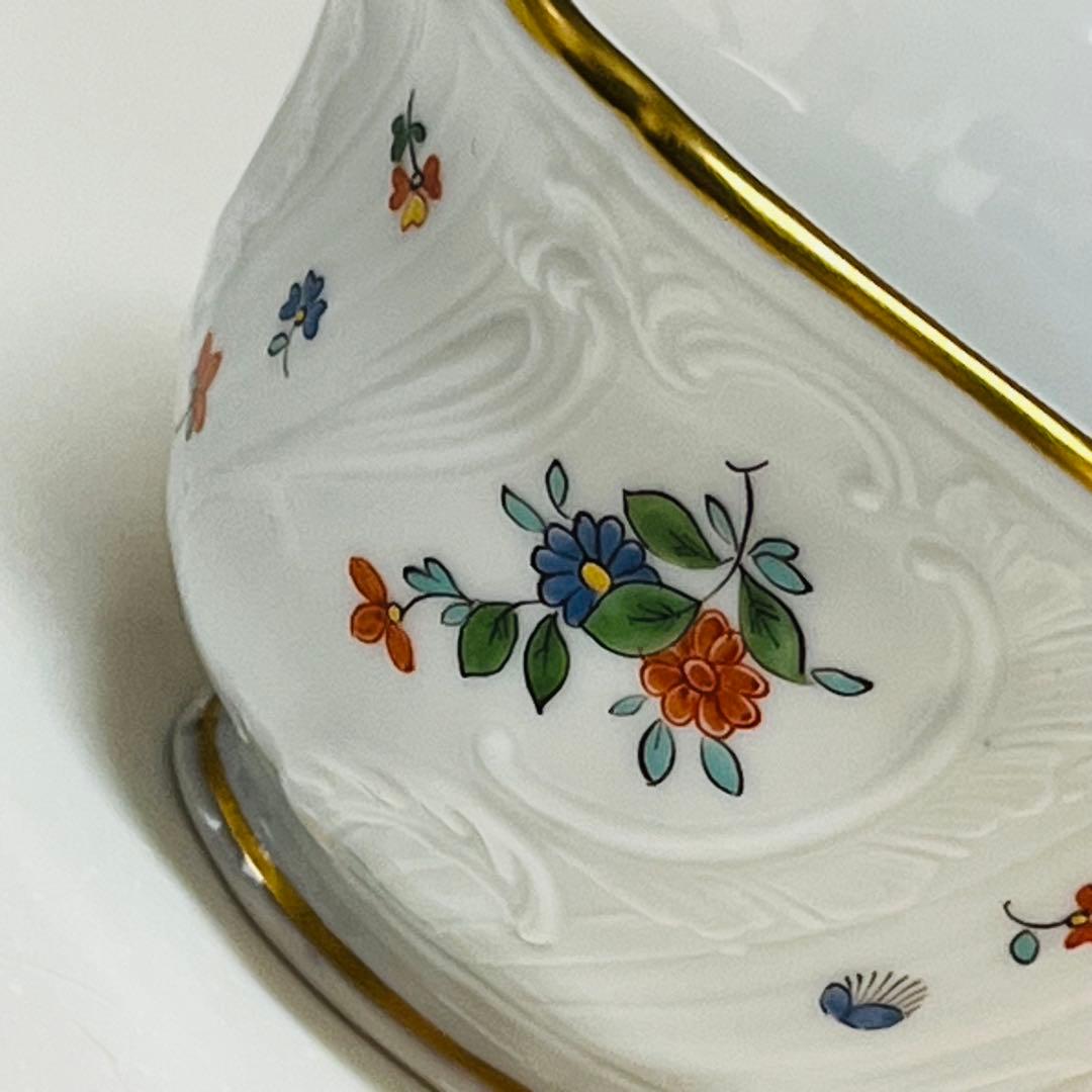 マイセン 散らし小花 ティーカップ＆ソーサー 1級品 ノイ・マルセイユ