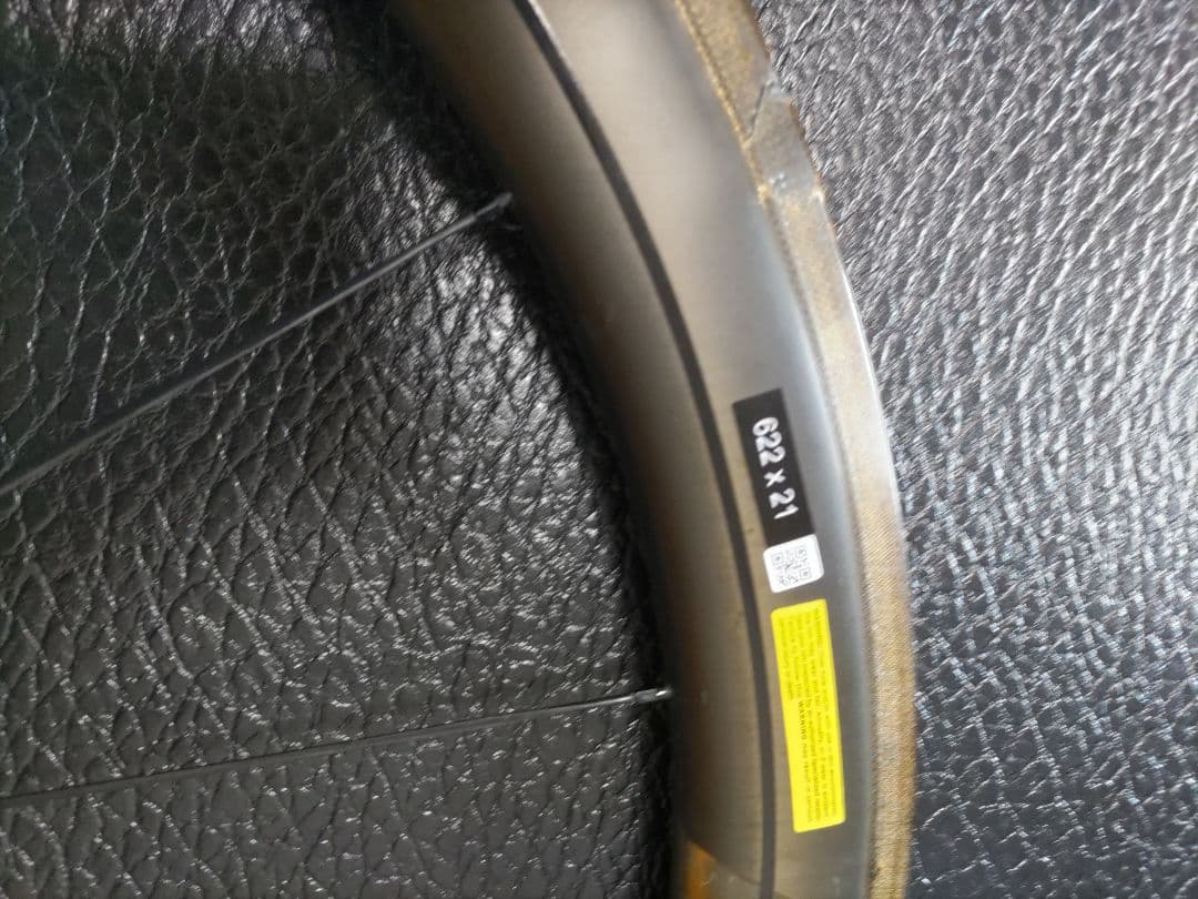 Roval CLX 50 フロント　リムブレーキ　リム破損