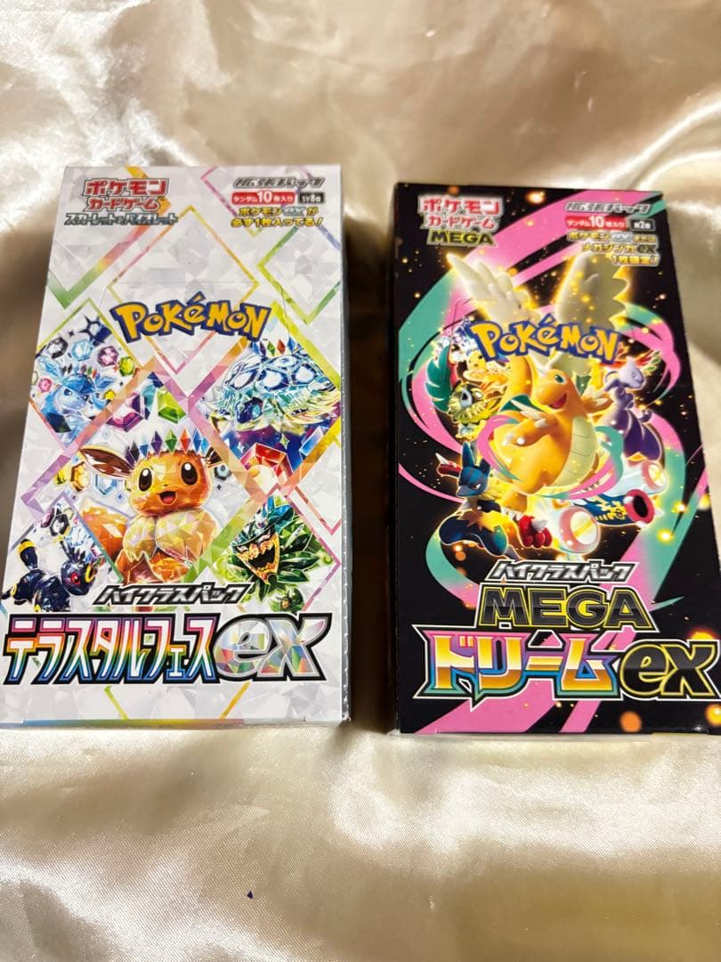 早い者勝ち！シュリンクなし　テラスタルフェス　メガドリーム　合計2BOX