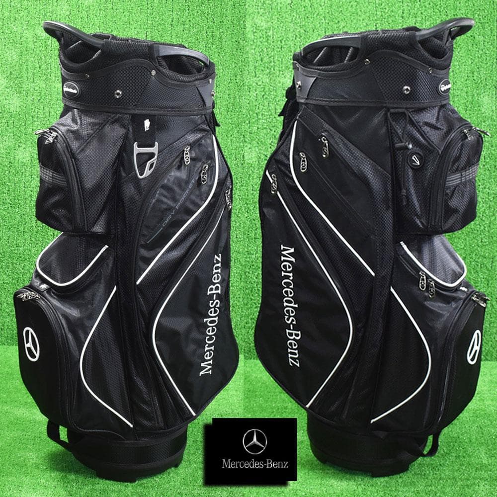 メルセデスベンツ 軽量キャディバッグ【ブラック】美品！