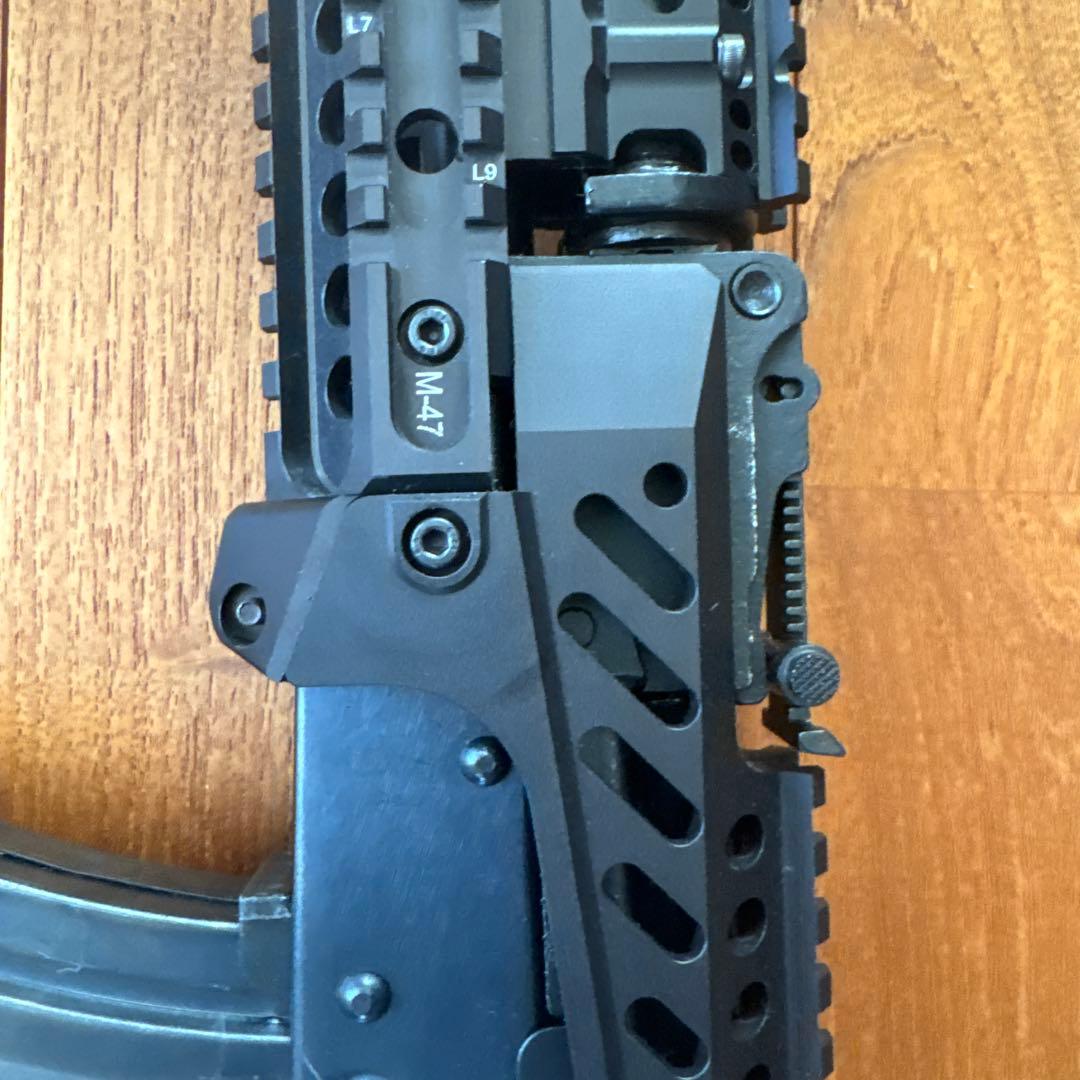 M47 ブラックエアガン ピカティニーレール付き