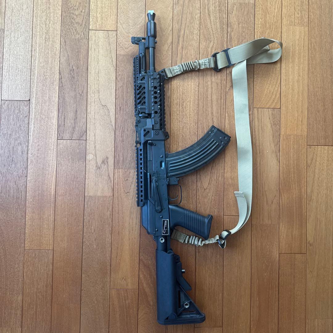 M47 ブラックエアガン ピカティニーレール付き