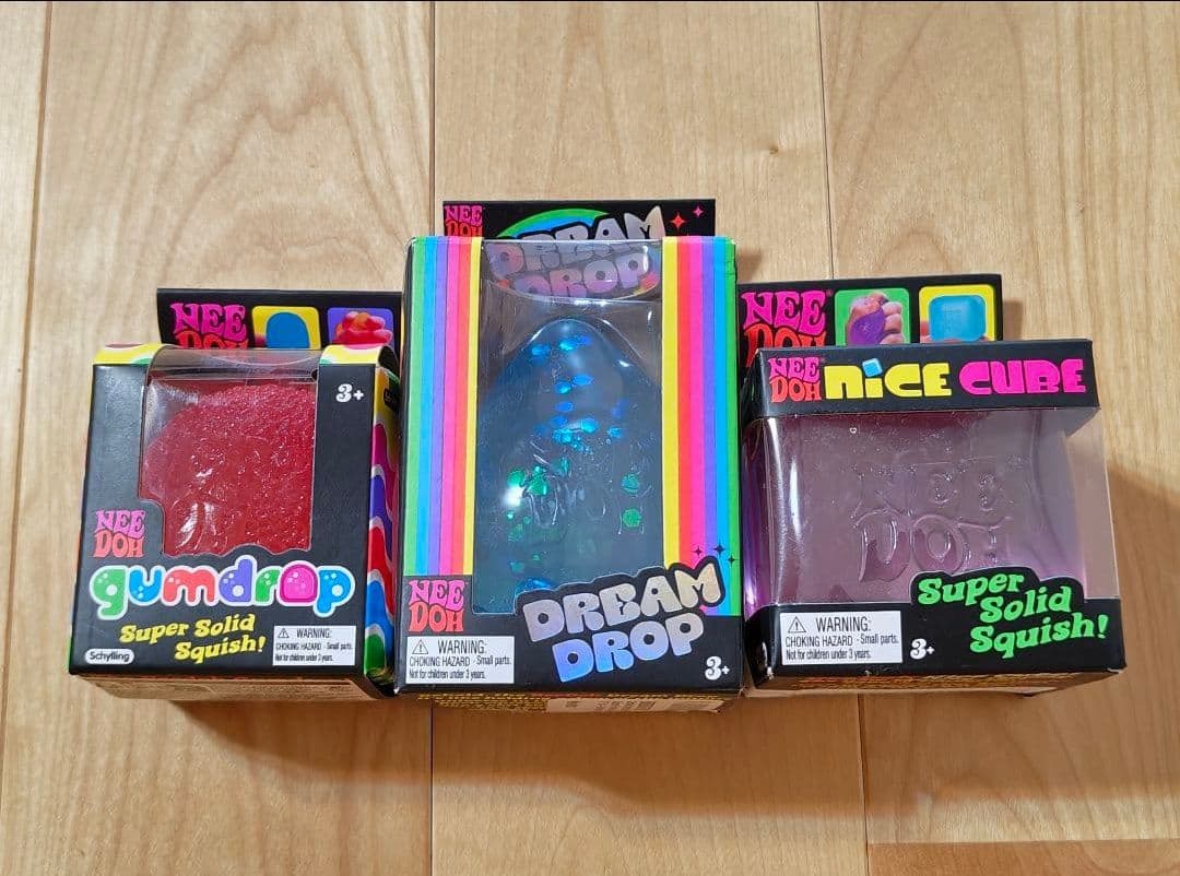 Schylling NeeDoh gum dreamdropなど　3点セット