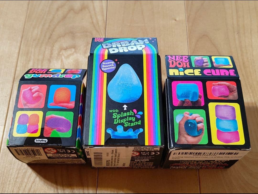 Schylling NeeDoh gum dreamdropなど　3点セット