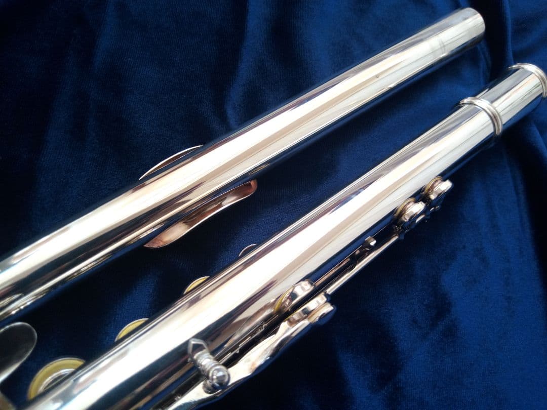 ♦フルメンテ済♦極上品♦総銀製♦ヤマハフルートハンドメイド　YFL63
