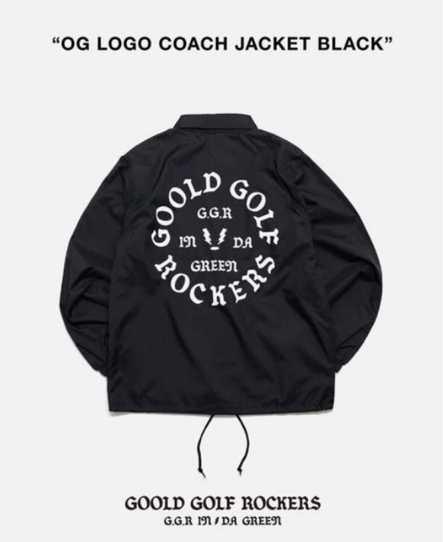 新品GOOLD GOLF ROCKERSゴールドゴルフロッカーズコーチジャケット