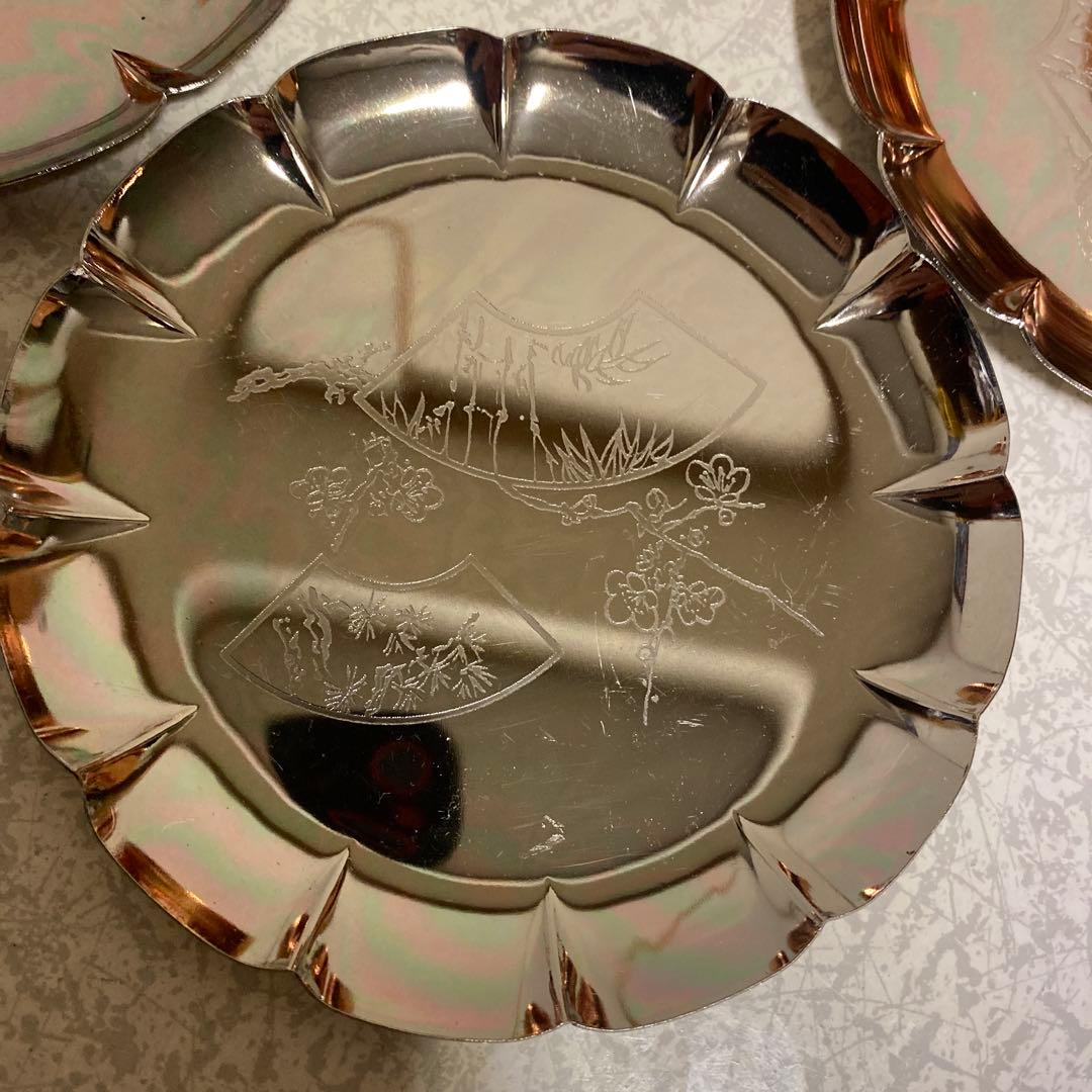 純銅コーヒーカップ＆ソーサーセット