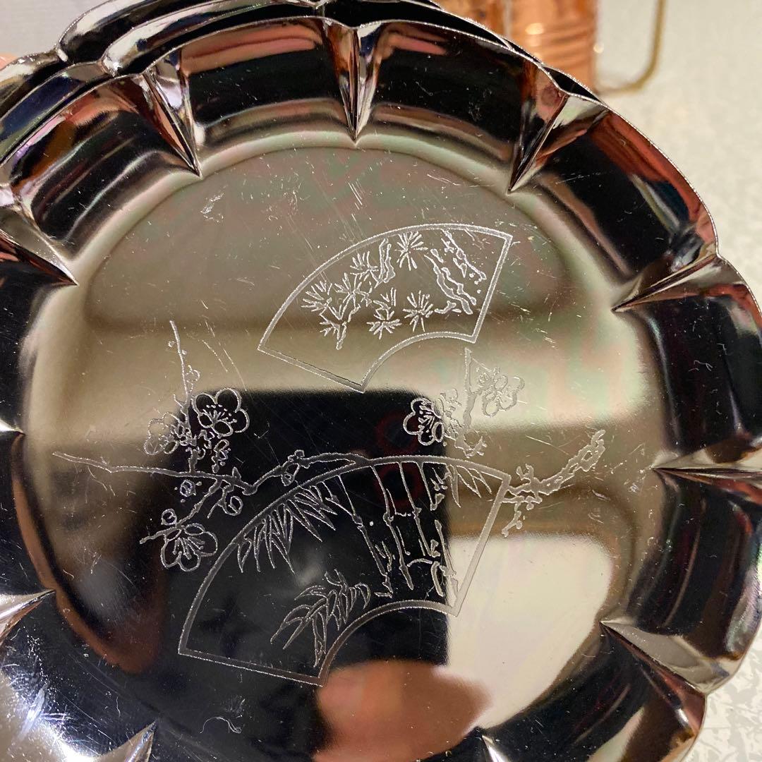 純銅コーヒーカップ＆ソーサーセット