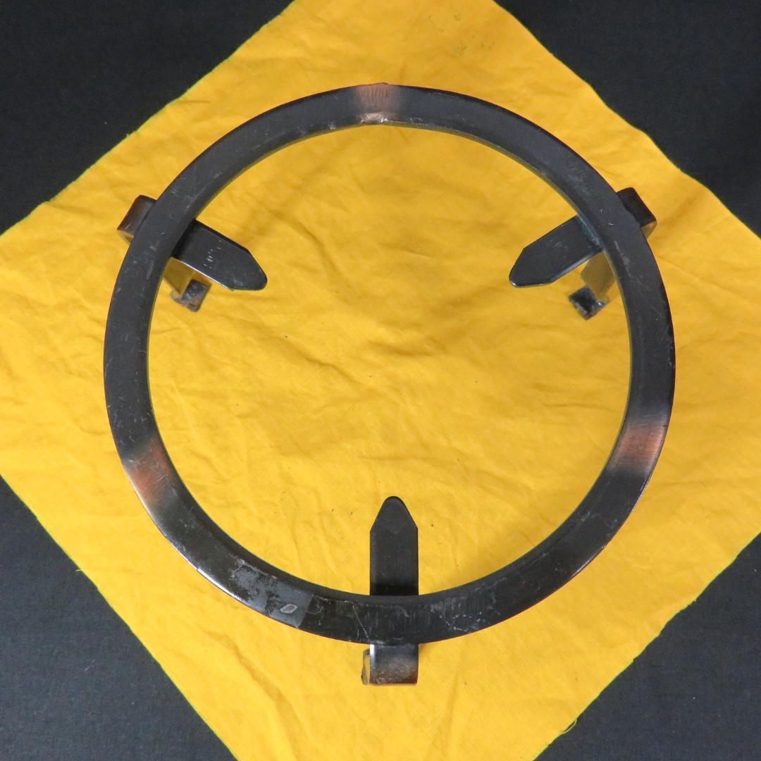 五徳 銅製 美品 茶道具 囲炉裏 炉端 風炉 手あぶり 火鉢 キャンプ