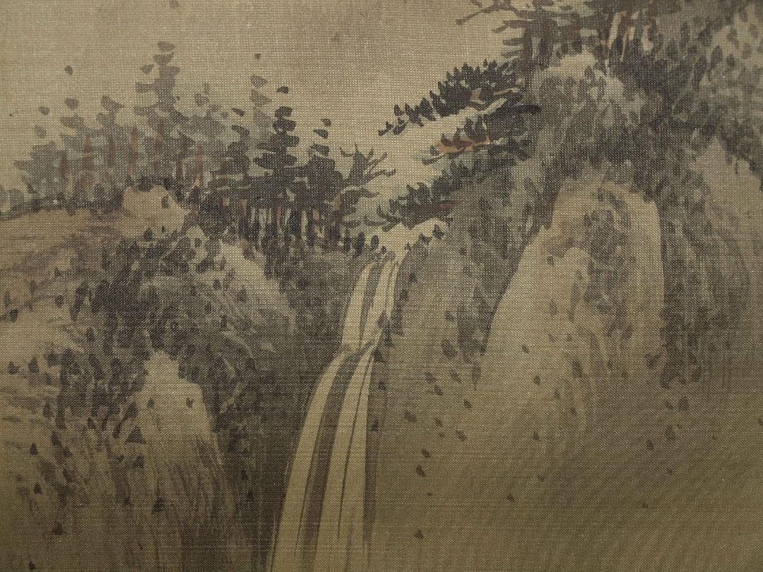 日本時代の掛け軸その４　肉筆保証　激安骨董品　※江戸鎌倉平安 X903C16-7