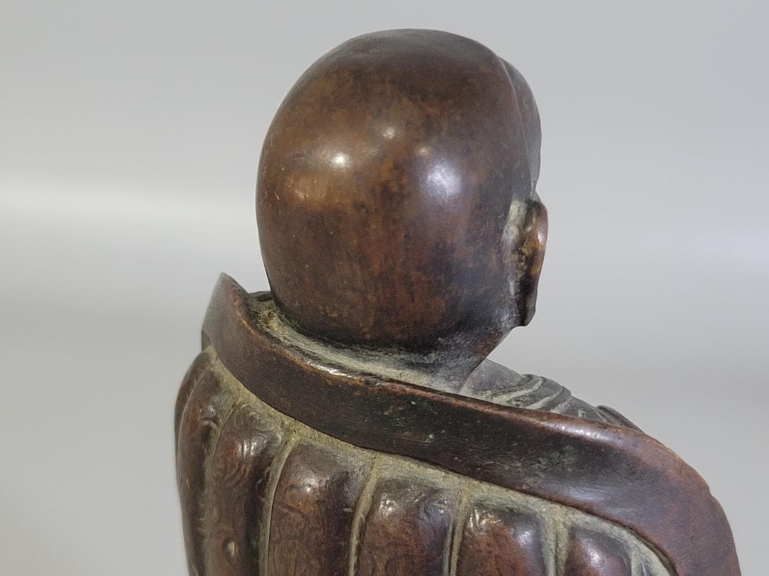 仏教美術 中国 銅 釈尊坐像