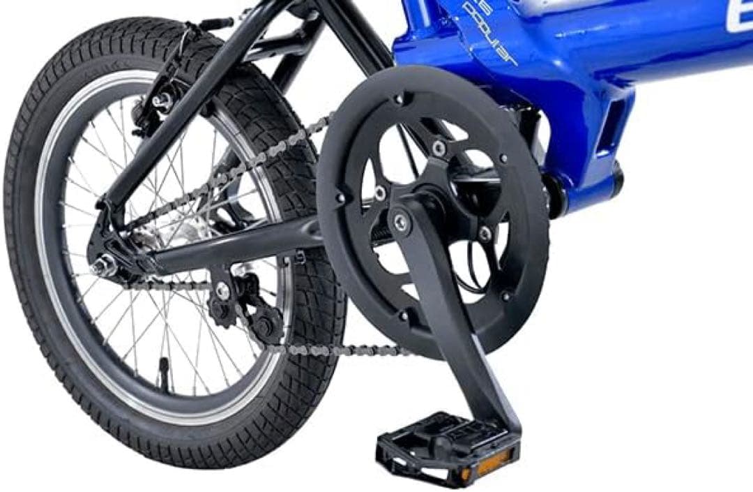 benelli 16型 折りたたみ電動アシスト自転車コズミックブルー内装3段変速