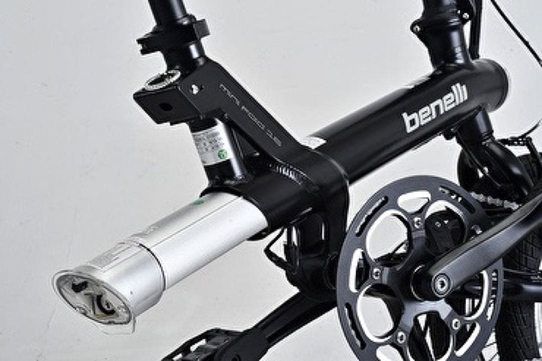 benelli 16型 折りたたみ電動アシスト自転車コズミックブルー内装3段変速