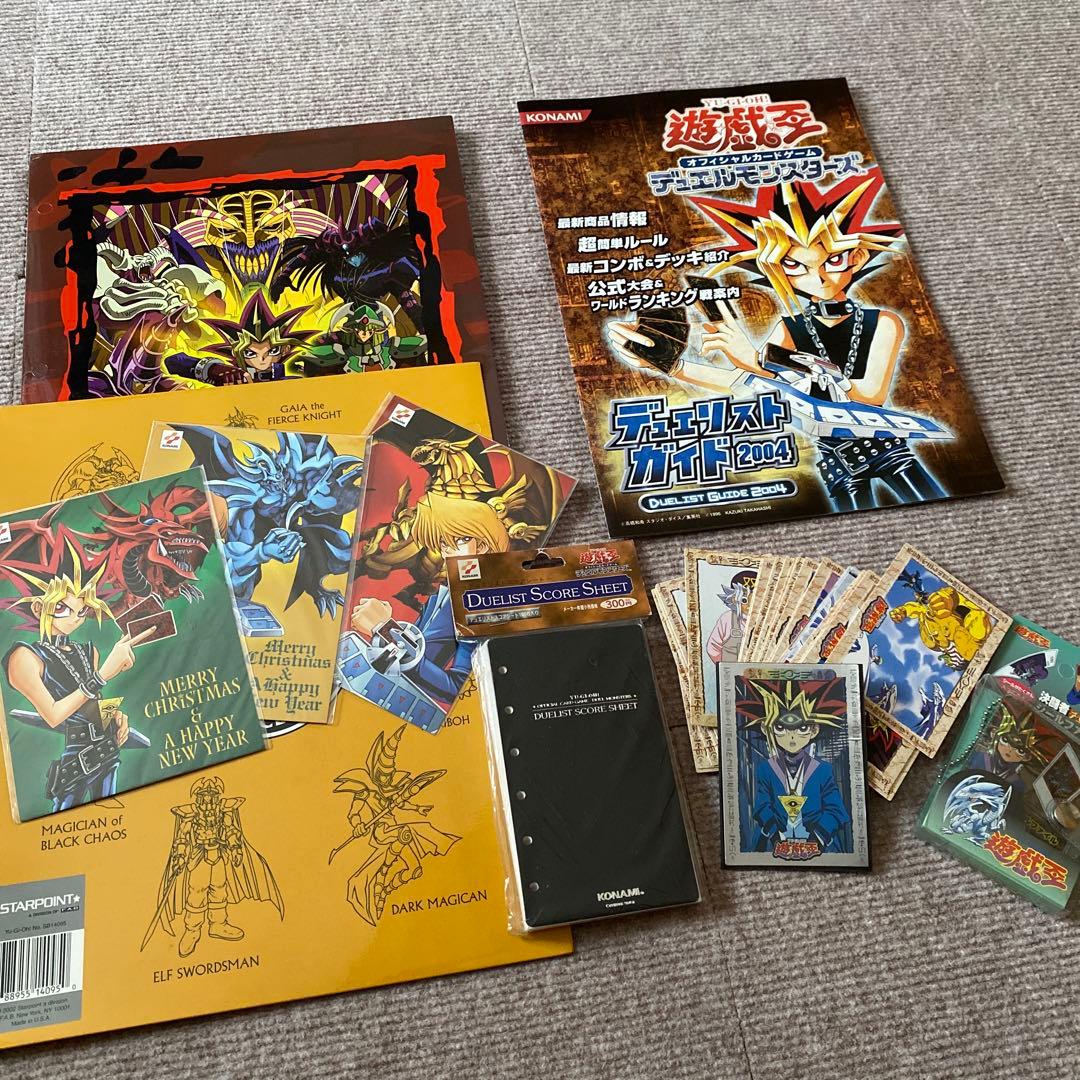 遊戯王　グッズ　ポストカード　バンダイ　英語