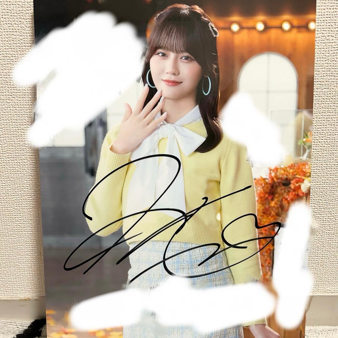 髙松瞳 イコラブ 木漏れ日メゾフォルテ 抽選会 A賞 直筆サイン入りパネル