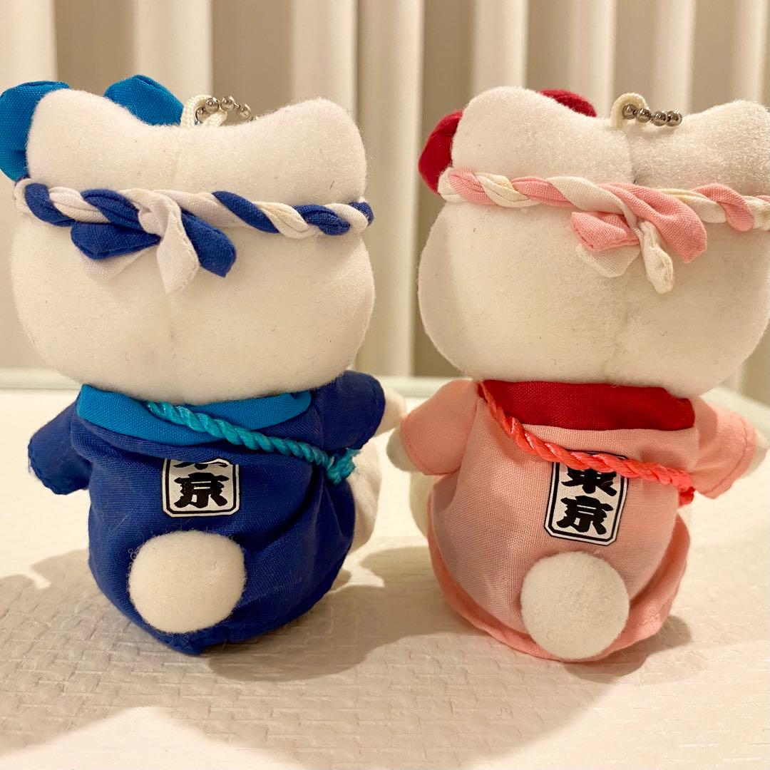 ご当地　限定キティ　ぬいぐるみ　東京　祭　マスコット