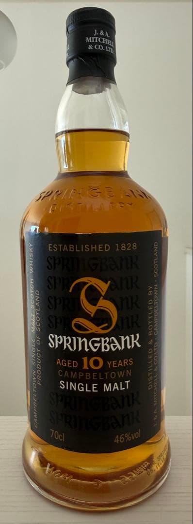 スプリングバンク 10年 旧ボトル オールドボトル キャンベルタウン スコッチ