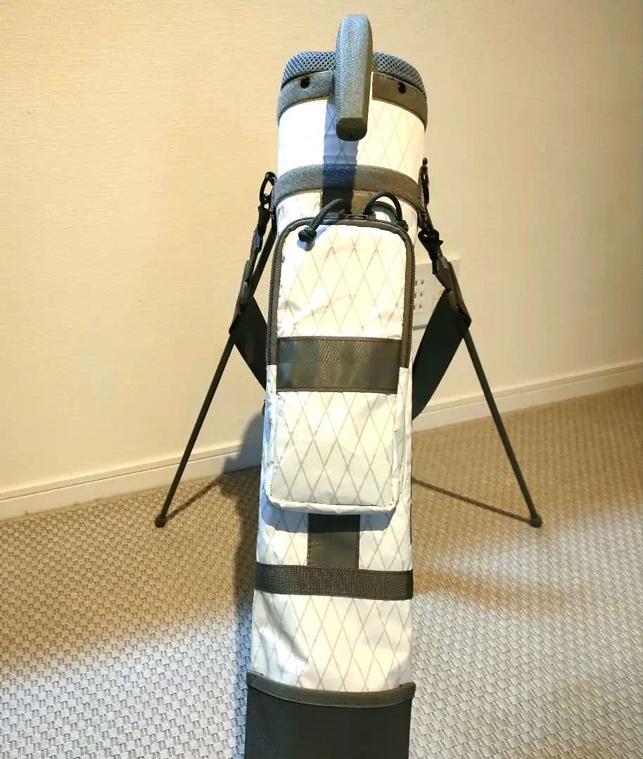 【美品】BRIEFING ブリーフィングセルフスタンドバッグ ホワイト