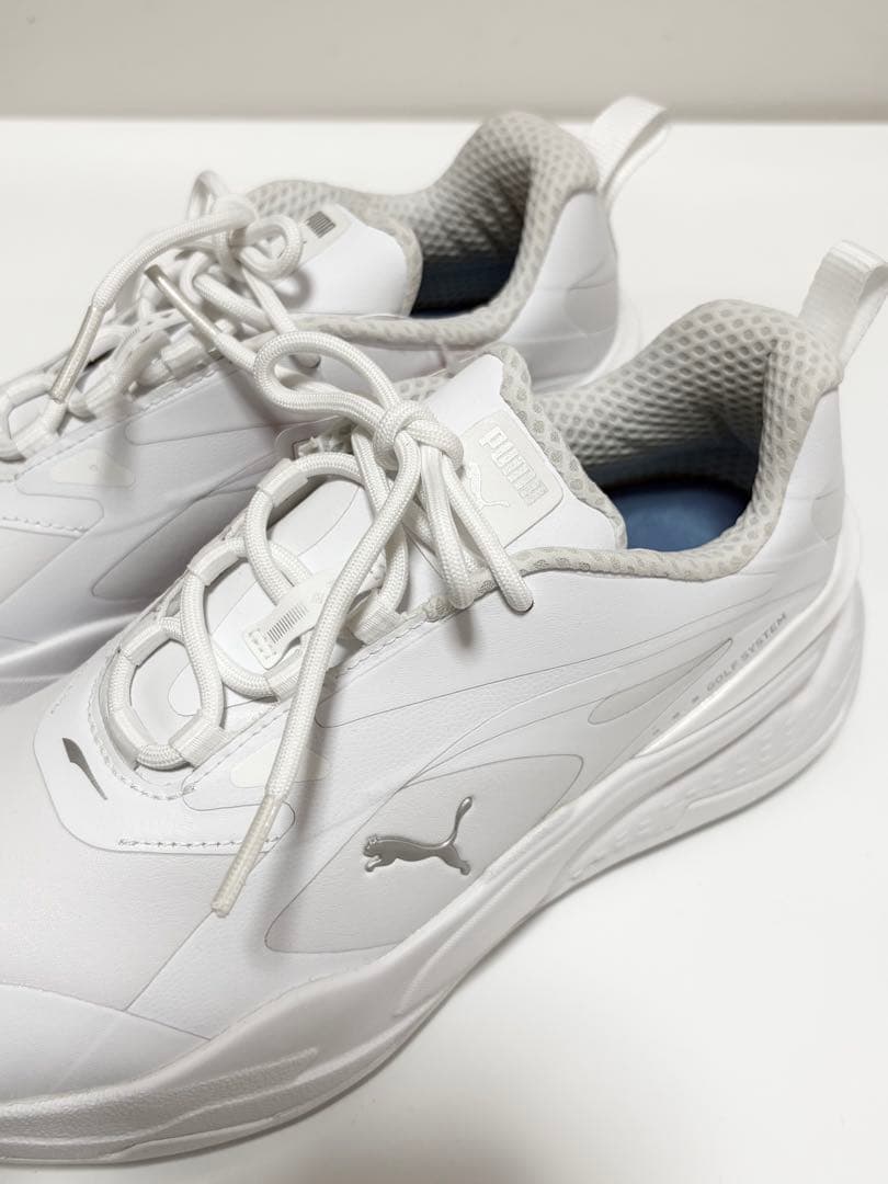 PUMA ホワイト ゴルフシューズ レディース