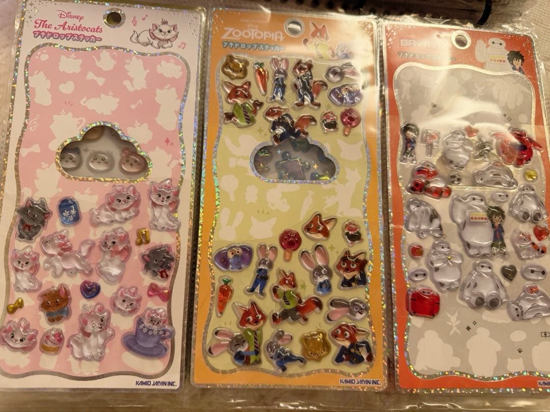 ボンボンドロップシール　まとめ シール帳完成品　バラ売り可能→追加しました！