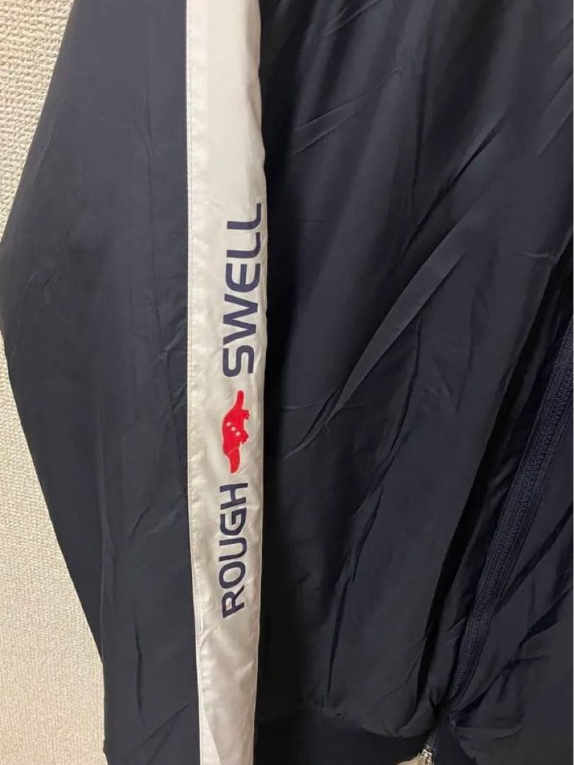 【極美品】ROUGH AND SWELL ゴルフジップアップジャケット ネイビー