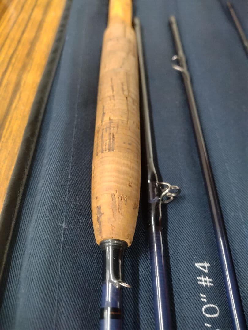 TIEMCO　ユーフレックス　J-STREAM フライロッド 8'0\" #4中古