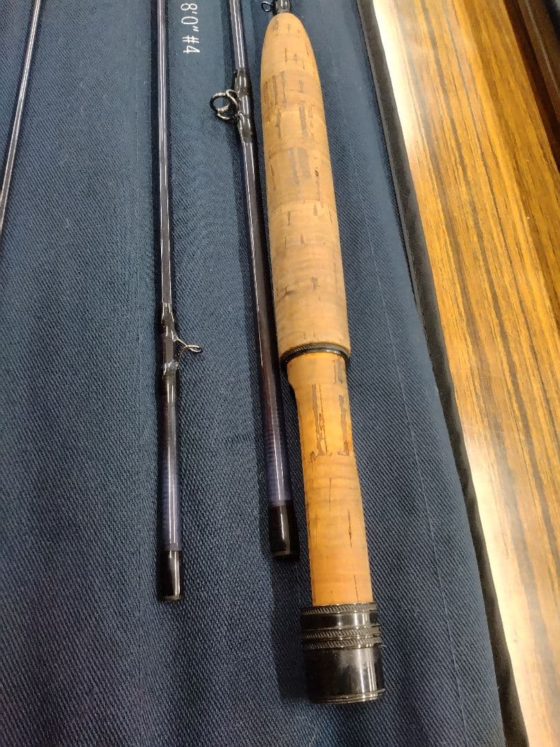 TIEMCO　ユーフレックス　J-STREAM フライロッド 8'0\" #4中古