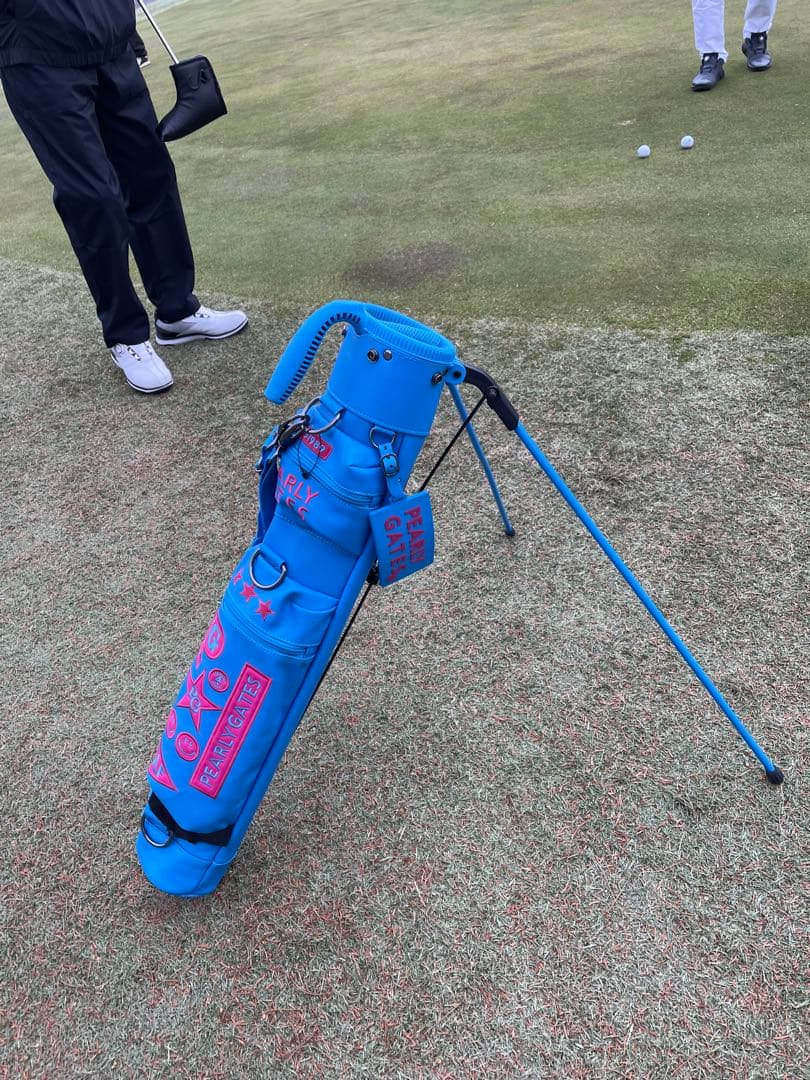 パーリーゲイツ　サブバッグ　ブルー