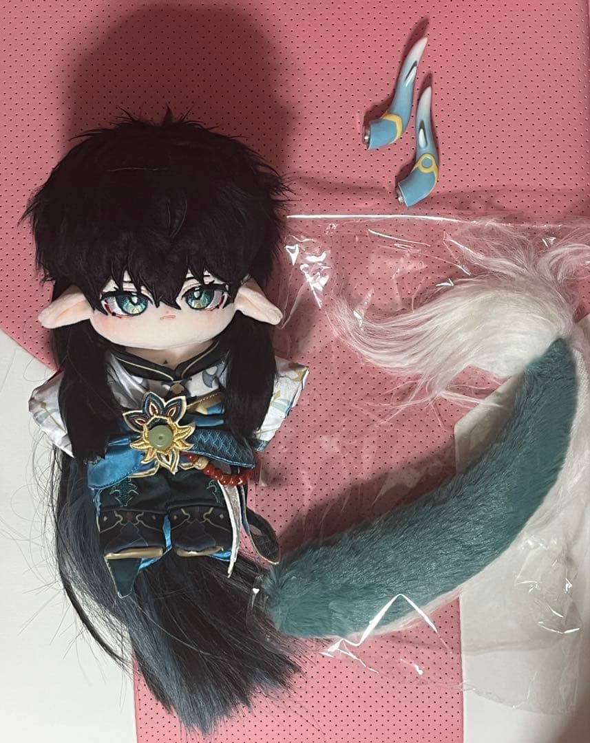 崩壊スターレイル　丹恒　着せ替えぬいぐるみ　ぬいぐるみ　洋服付き　20cm