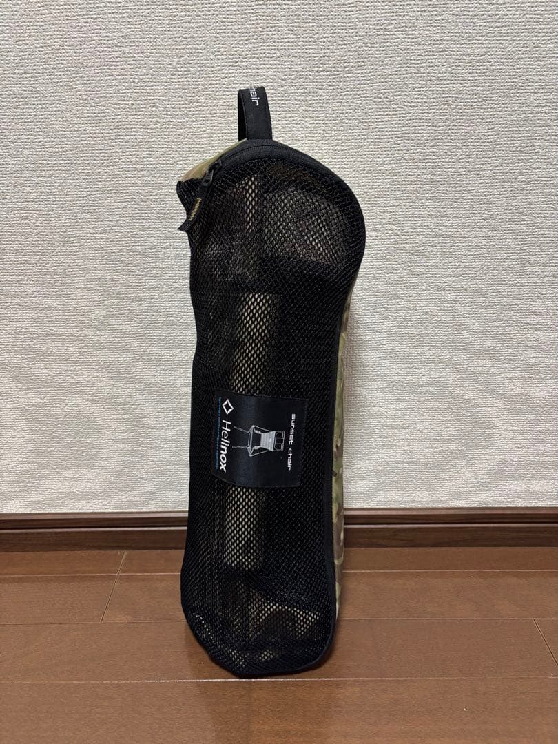 ヘリノックス　サンセットチェア　カモ