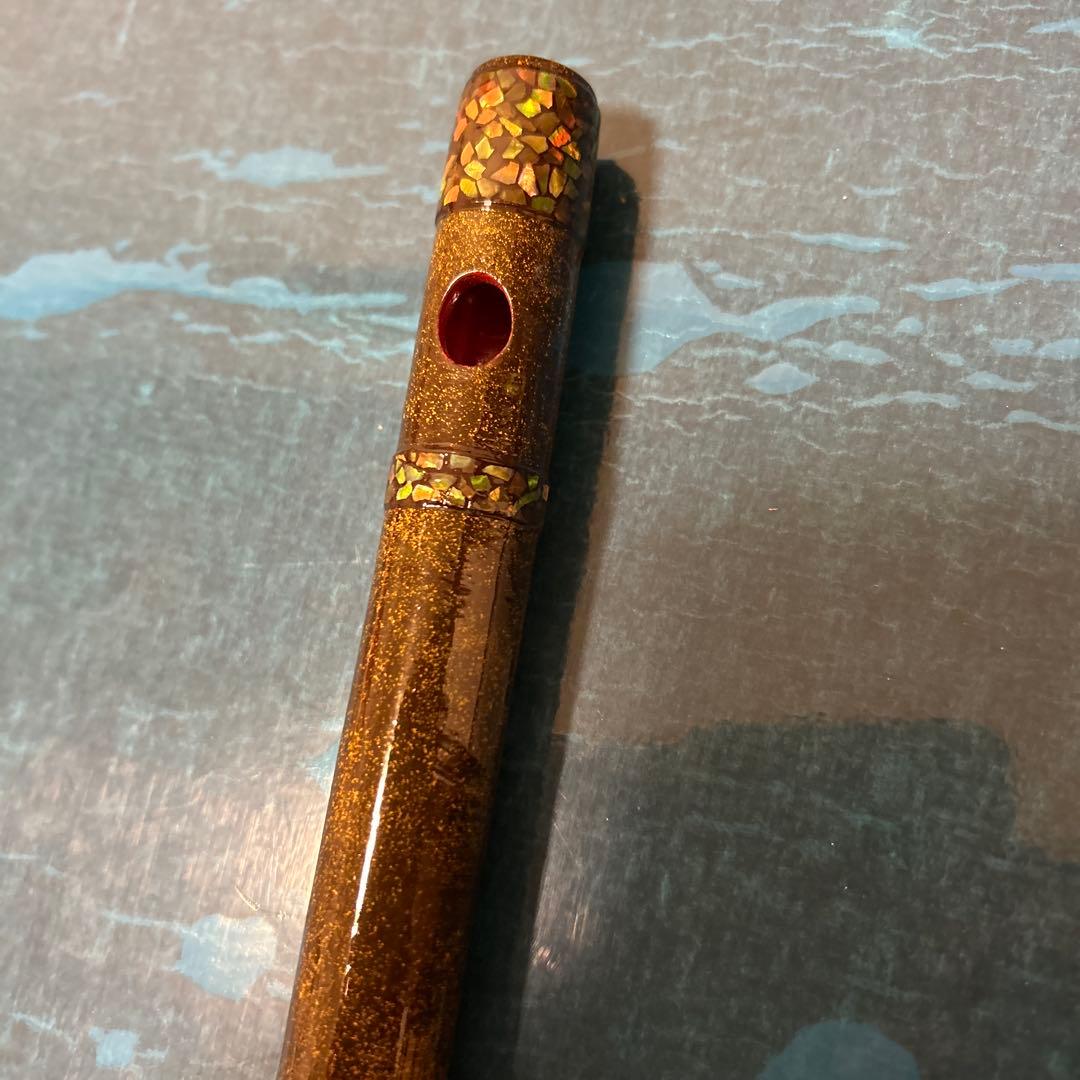 【限定値下げ】篠笛　螺鈿　七穴七調子