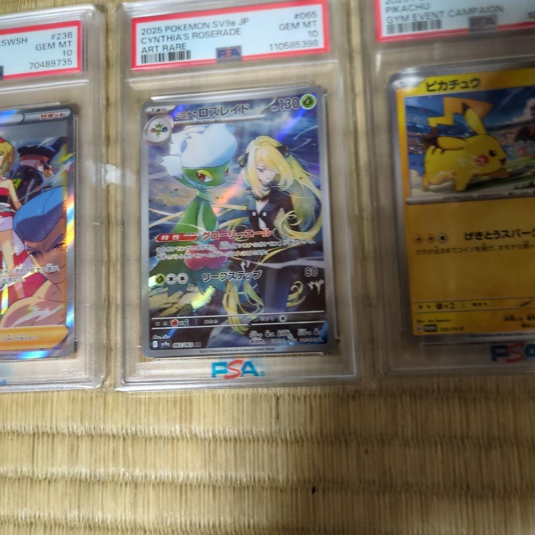 引退品、担保　カイsar　psa10 他psa10　2枚