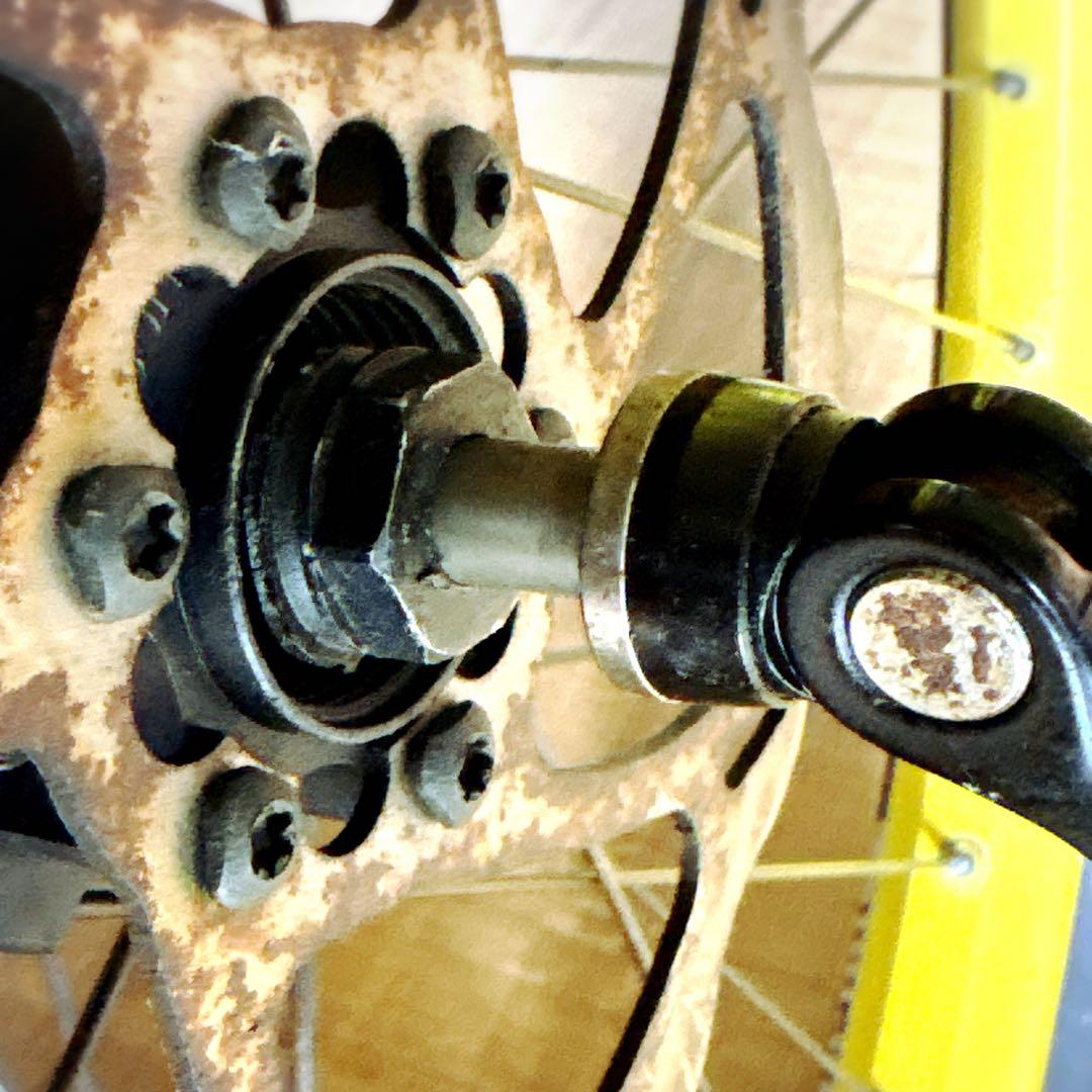 Mavic Deemax 完組フロントホイール 希少9mm クイックリリースハブ