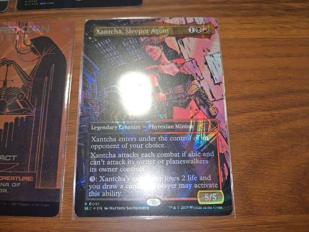 5枚セット【ハロー・Foil】ウルザの物語　ファイレクシアの供犠台　希少　限定品